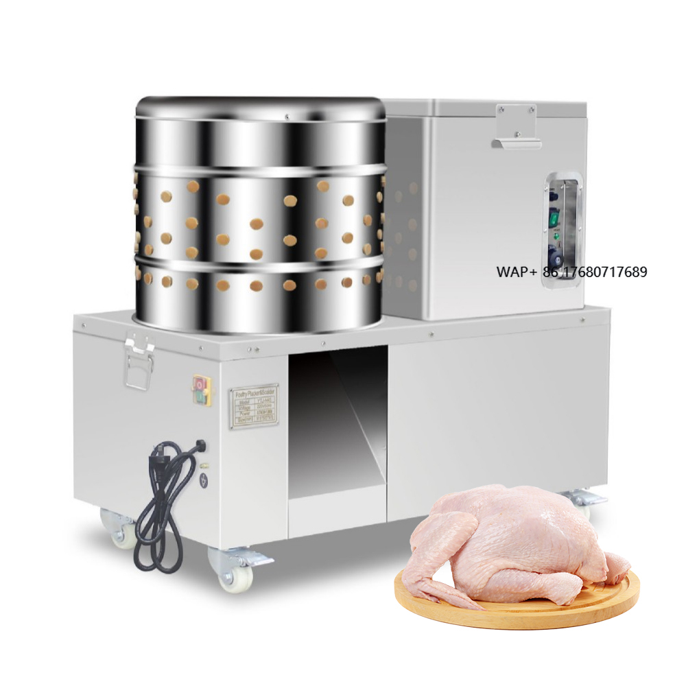 Chicken Plucker Machine - Escaldadora Eléctrica Automática Económica para Aves