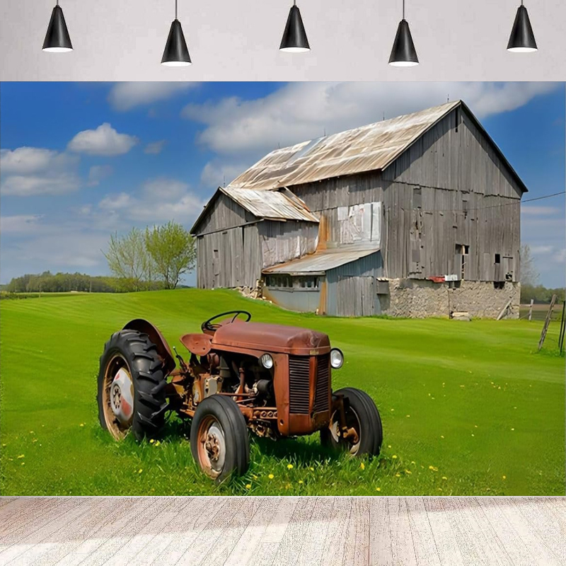 Agriculture Farming School - Fondo de fotografía de tierras de