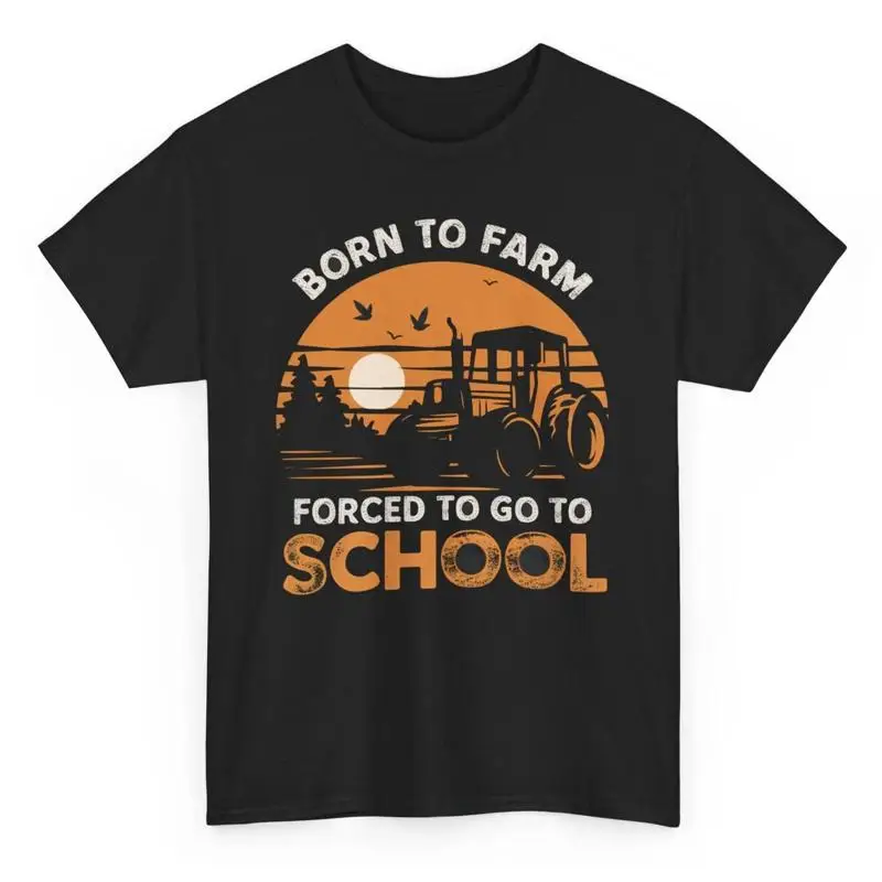 Agriculture Farming School - Camiseta divertida con estampado de agricultura: