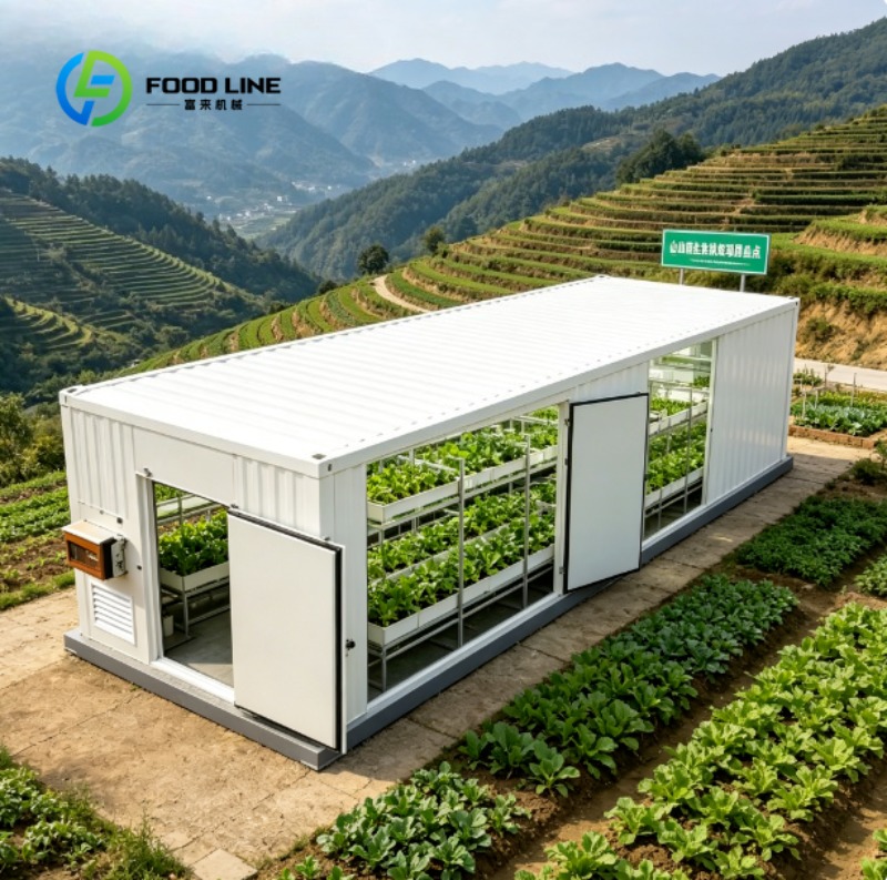 Vertical Farming Urban Agriculture - Contenedor de Cultivo Modular, Sistema de