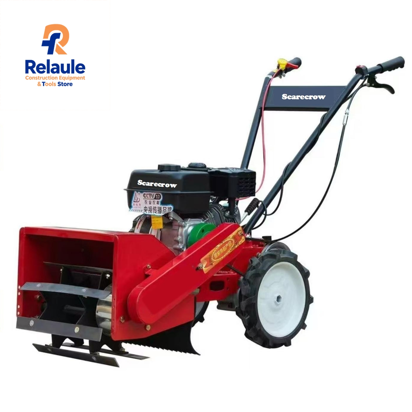 Farming Agriculture Logo - Cultivador Manual Económico con Motor y