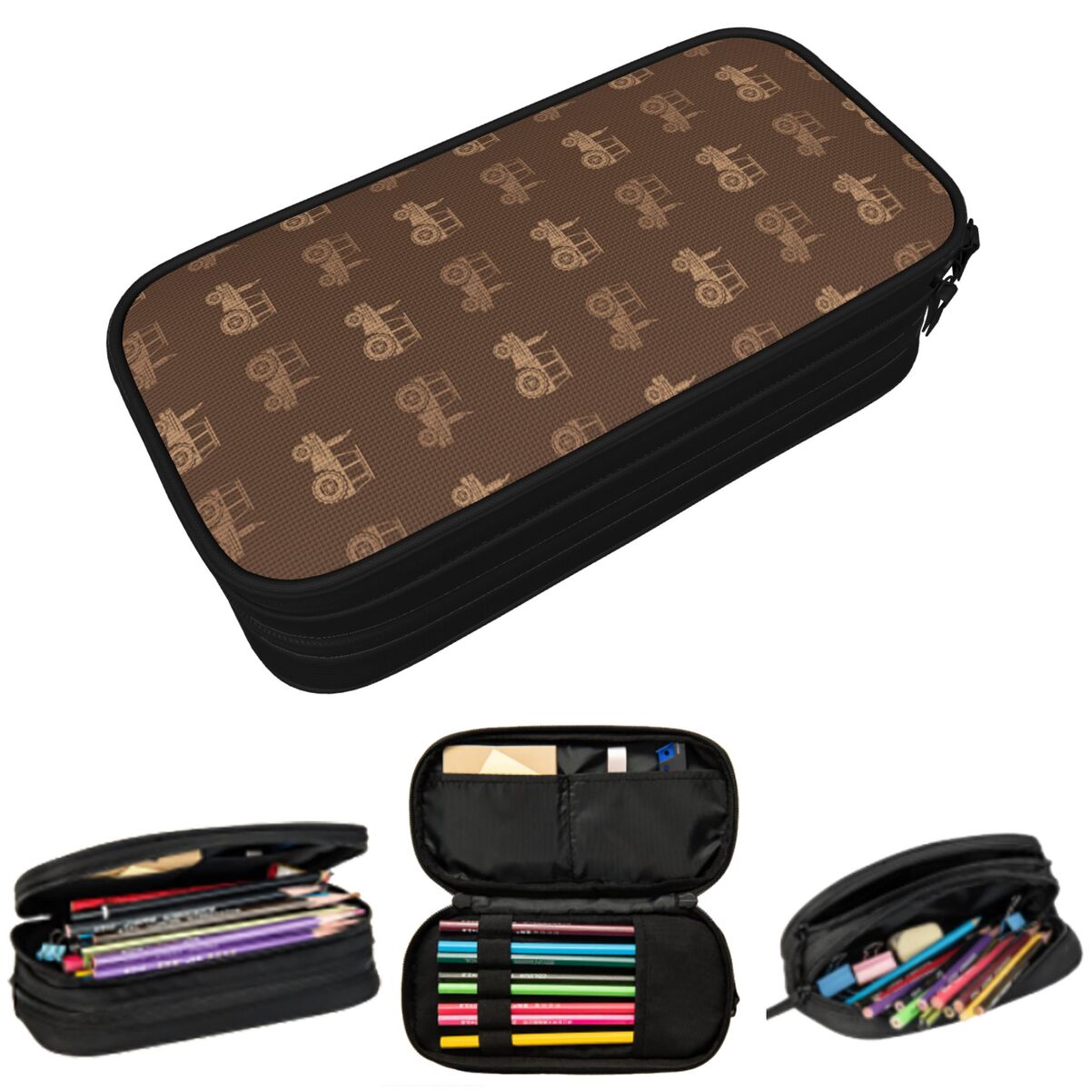 Agriculture Farming School - Estuche para lápices con diseño de