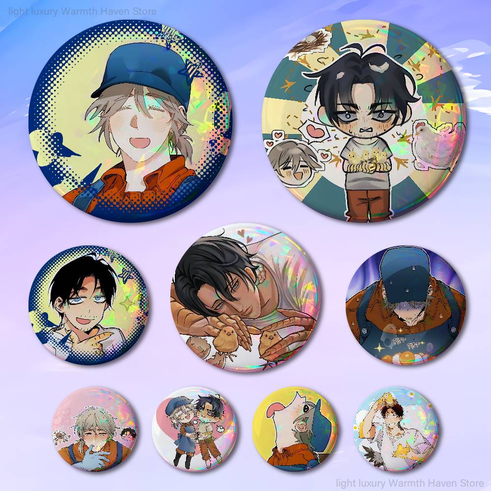 Farming Japan - Broches y pines de solapa redondos