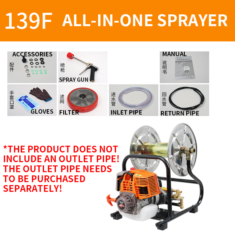 Farming Tools For Agriculture - Pulverizador Integrado de Rodillo y Tubo