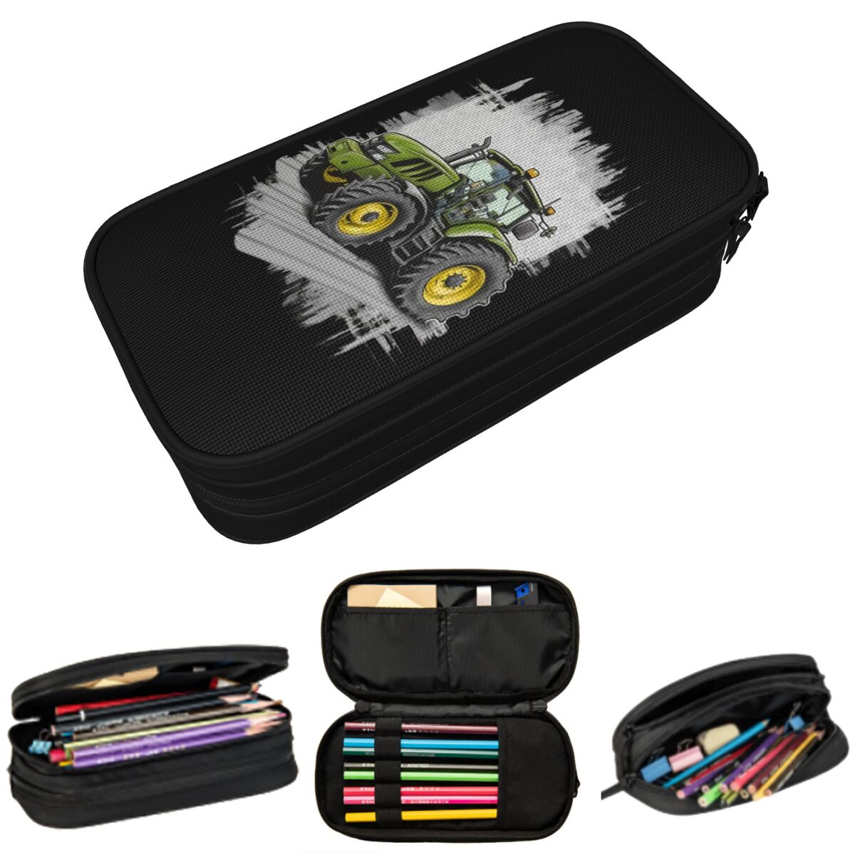 Estuche para lápices con dibuj - Agriculture Farming School reseña y precio