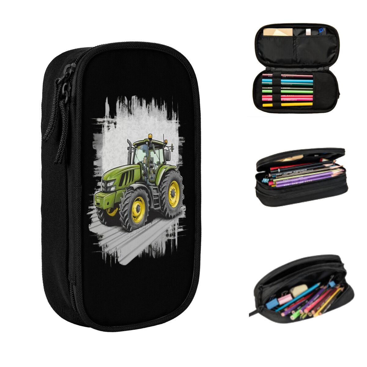 Estuche para lápices con dibuj - Agriculture Farming School reseña y precio