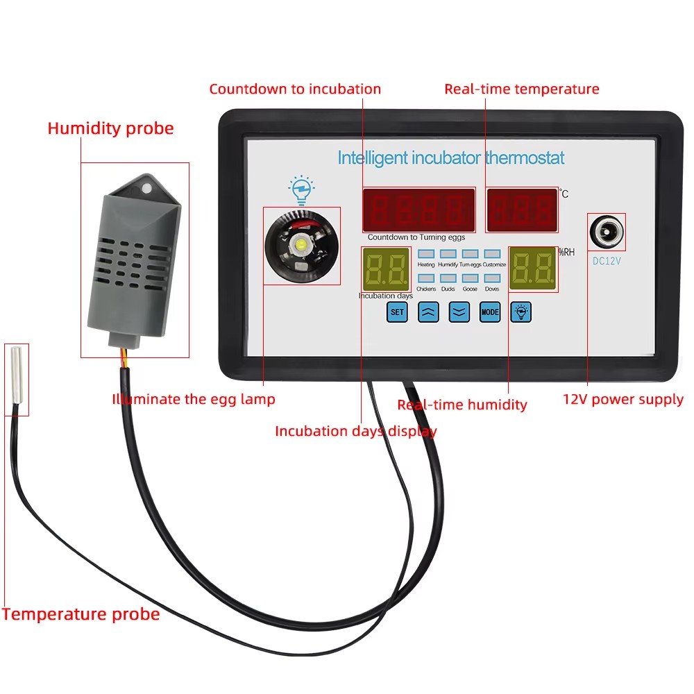 Controlador de incubadora de h - Poultry Incubator reseña y precio