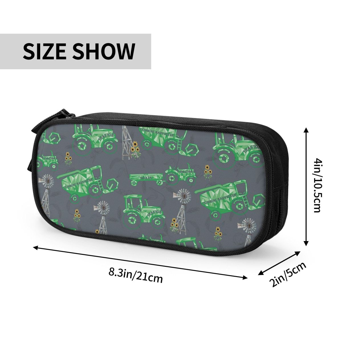 Estuches para lápices con dise - Agriculture Farming School reseña y precio