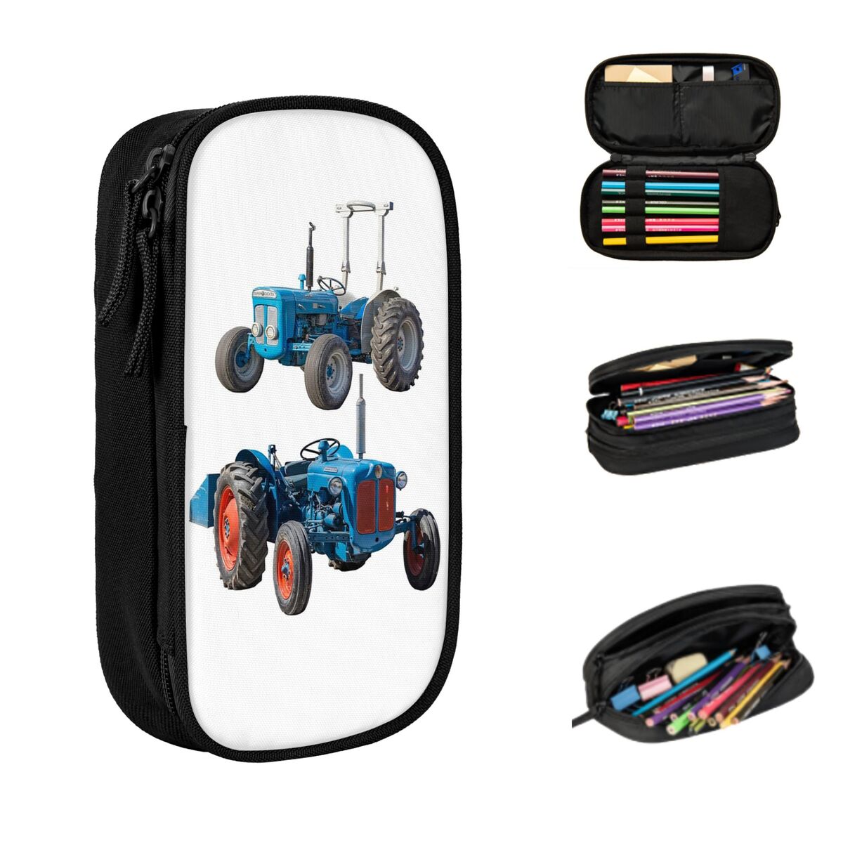 Estuche para lápices con diseñ - Agriculture Farming School reseña y precio