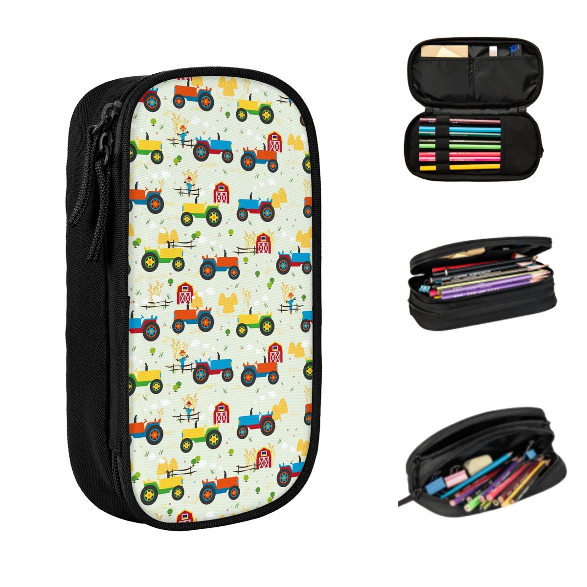 Estuche para lápices con diseñ - Agriculture Farming School reseña y precio