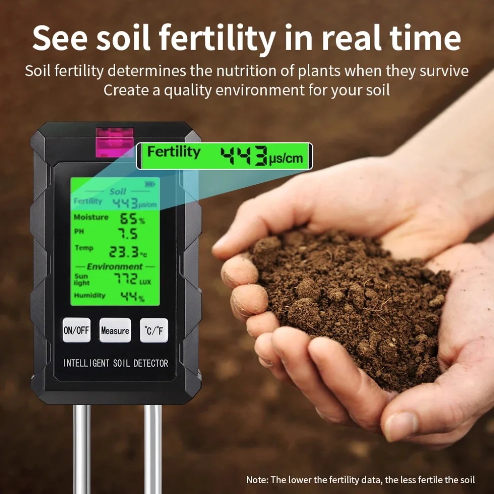 Detector de Suelo 6 en 1, Medi - Farming For Agriculture reseña y precio